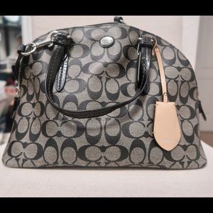 COACH Monogram Satchel